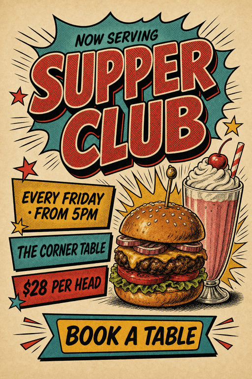 Pulp Halftone example design