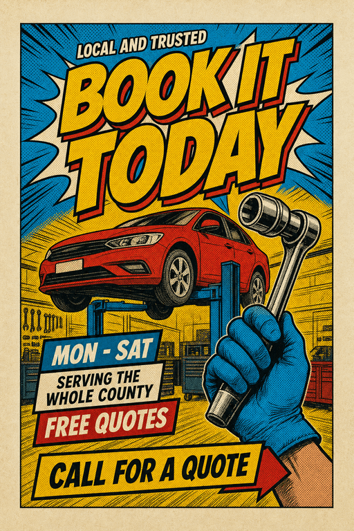 Ben-Day Comic example design